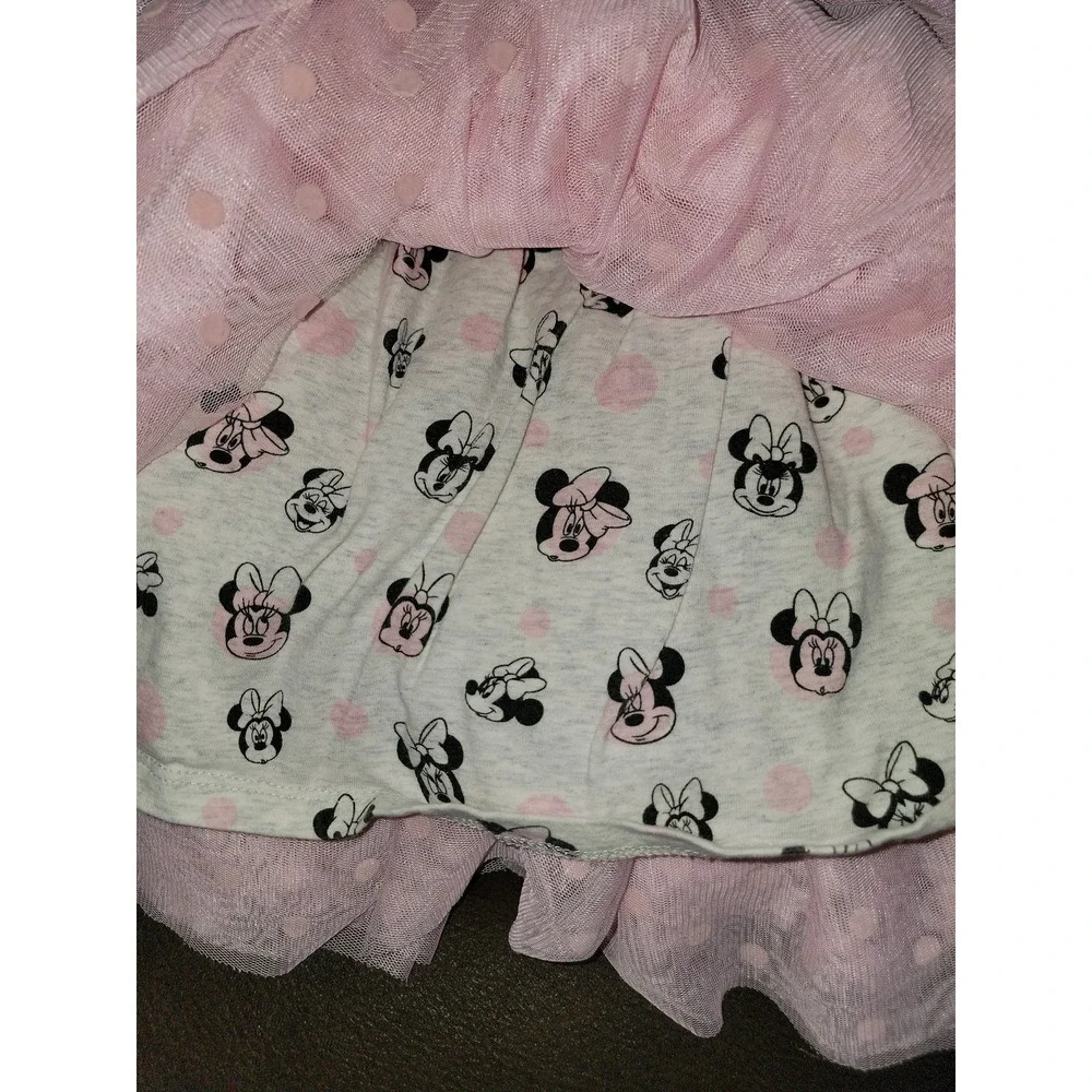 Disney store minnie mouse‎ pink dress size 5 6